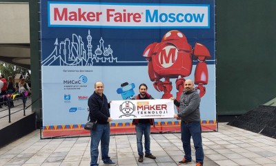 Adana Maker Teknoloji Moskova'daki Maker Faire Etkinliğine Katıldı.
