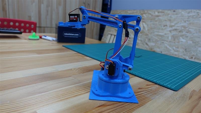 3 Boyutlu Akıllı Arduino Robot Kol Yapımı