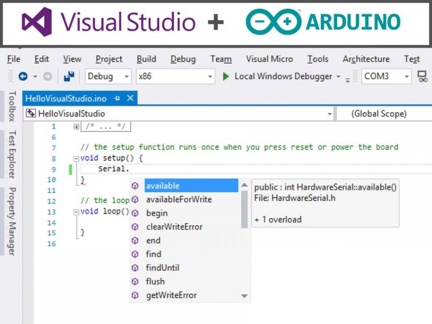 Arduino için Visual Studio Code Eklentisi Artık Açık Kaynaklı